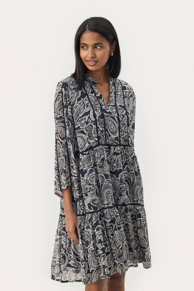 NibiPW DR After Midnight Paisley Print - 30309357 Thumbnail