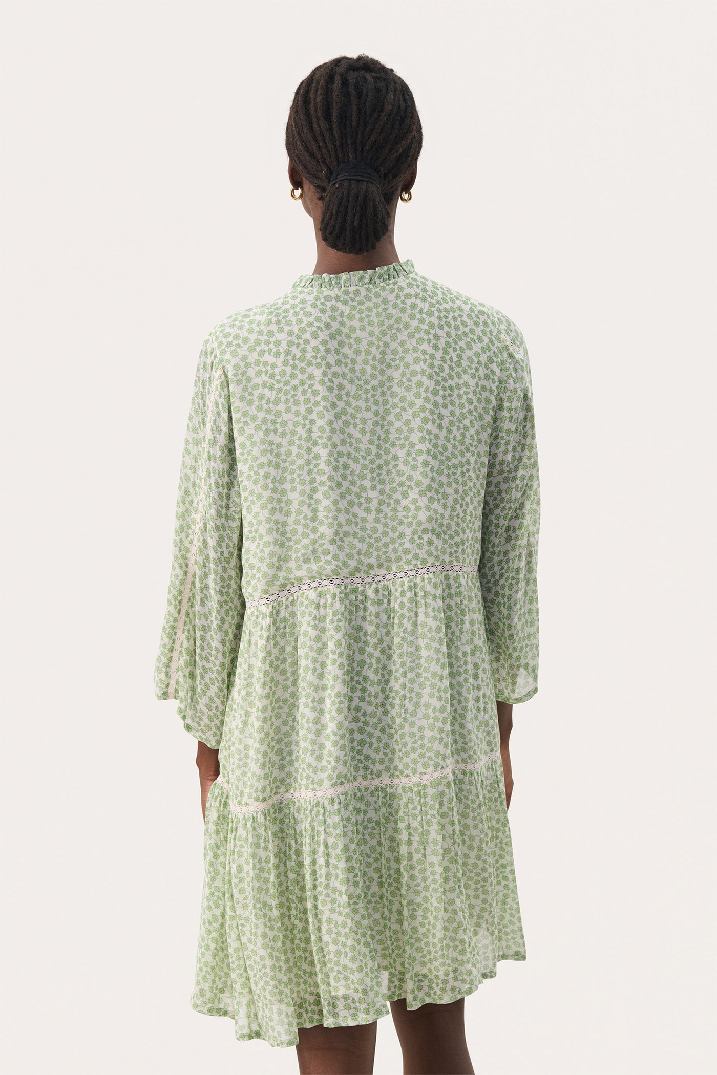 NibiPW DR Green Mini Grid Flower - 30309357