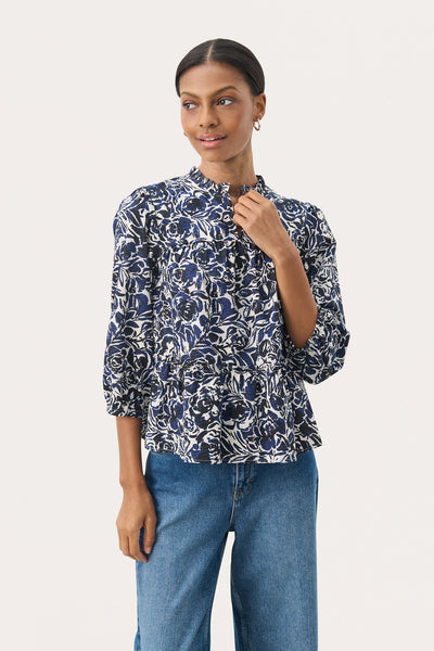 NickelinePW BL Navy Rose Print - 30309359 Thumbnail