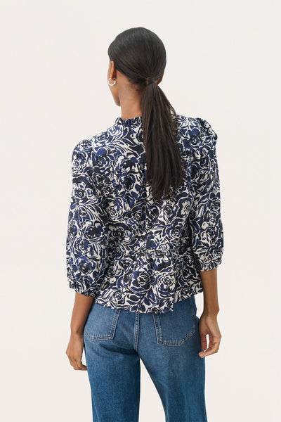 NickelinePW BL Navy Rose Print - 30309359 Thumbnail