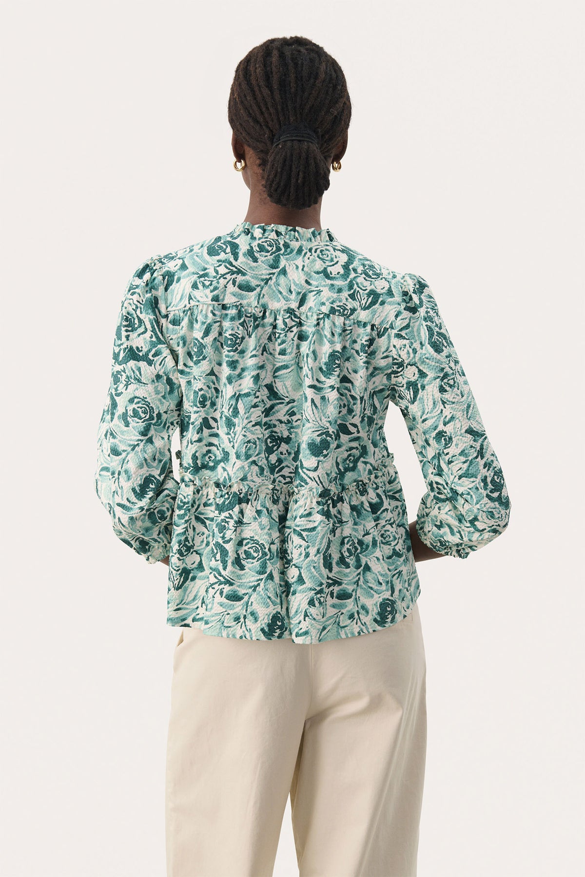 NickelinePW BL Green Rose Print - 30309359