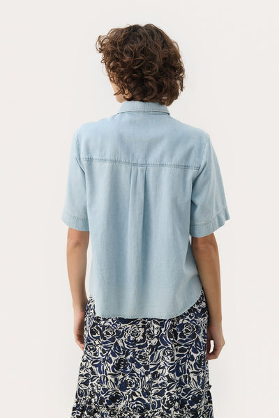NiclaPW SH Whiteish Blue Denim - 30309361 Thumbnail