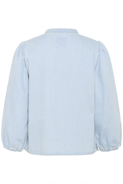 NicoliePW SH Whiteish Blue Denim - 30309362 Thumbnail