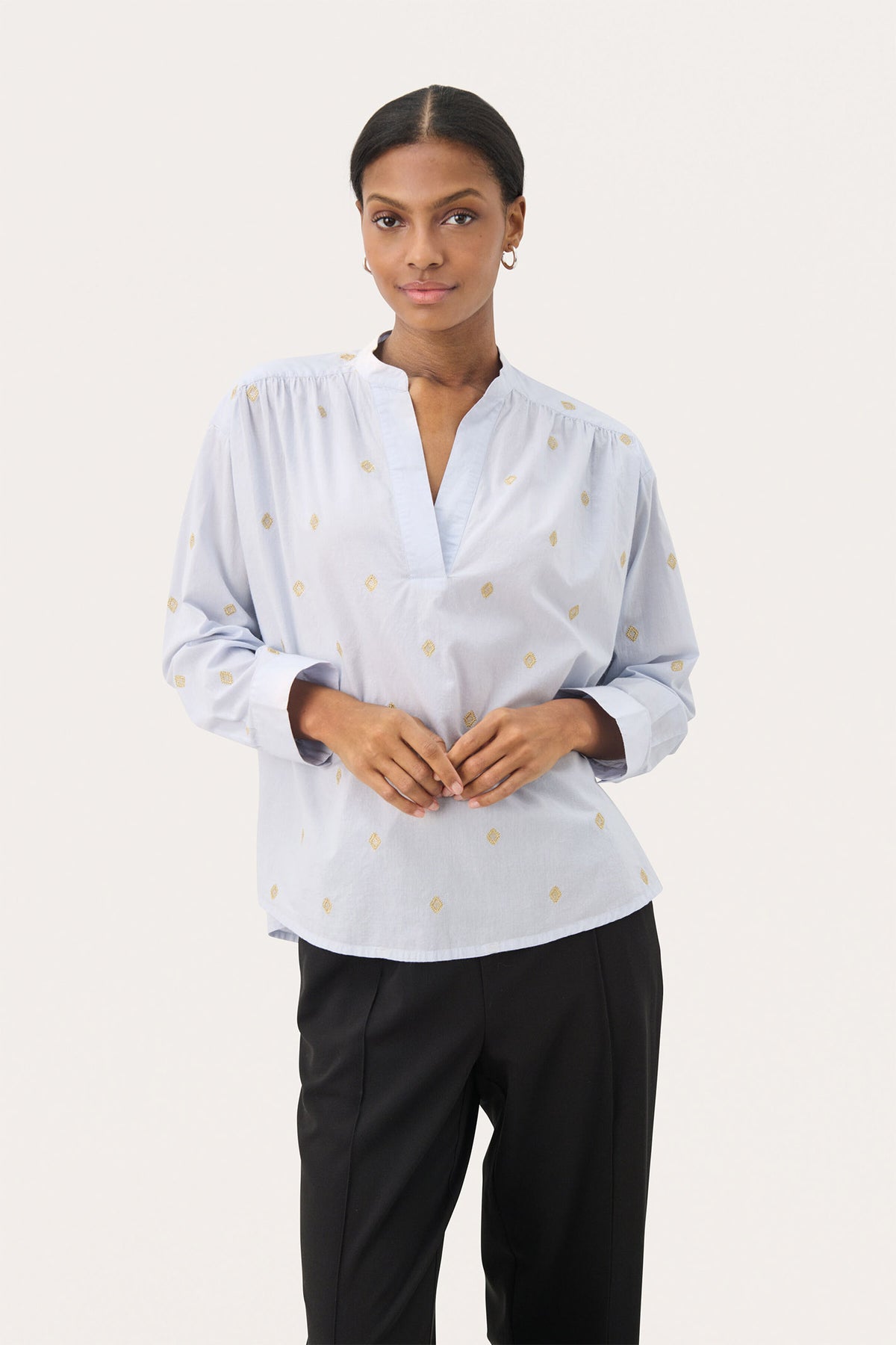NatalePW BL Heather Gold Embroidery - 30309450