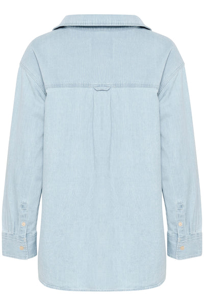NorlyPW SH Whiteish Blue Denim - 30309501 Thumbnail