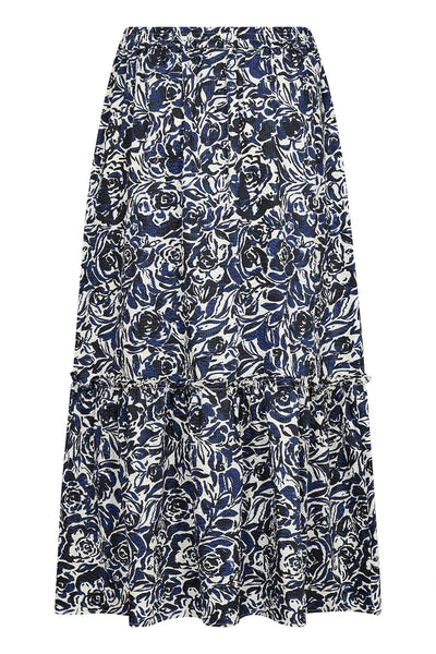 NadeemPW SK Navy Rose Print - 30309516 Thumbnail