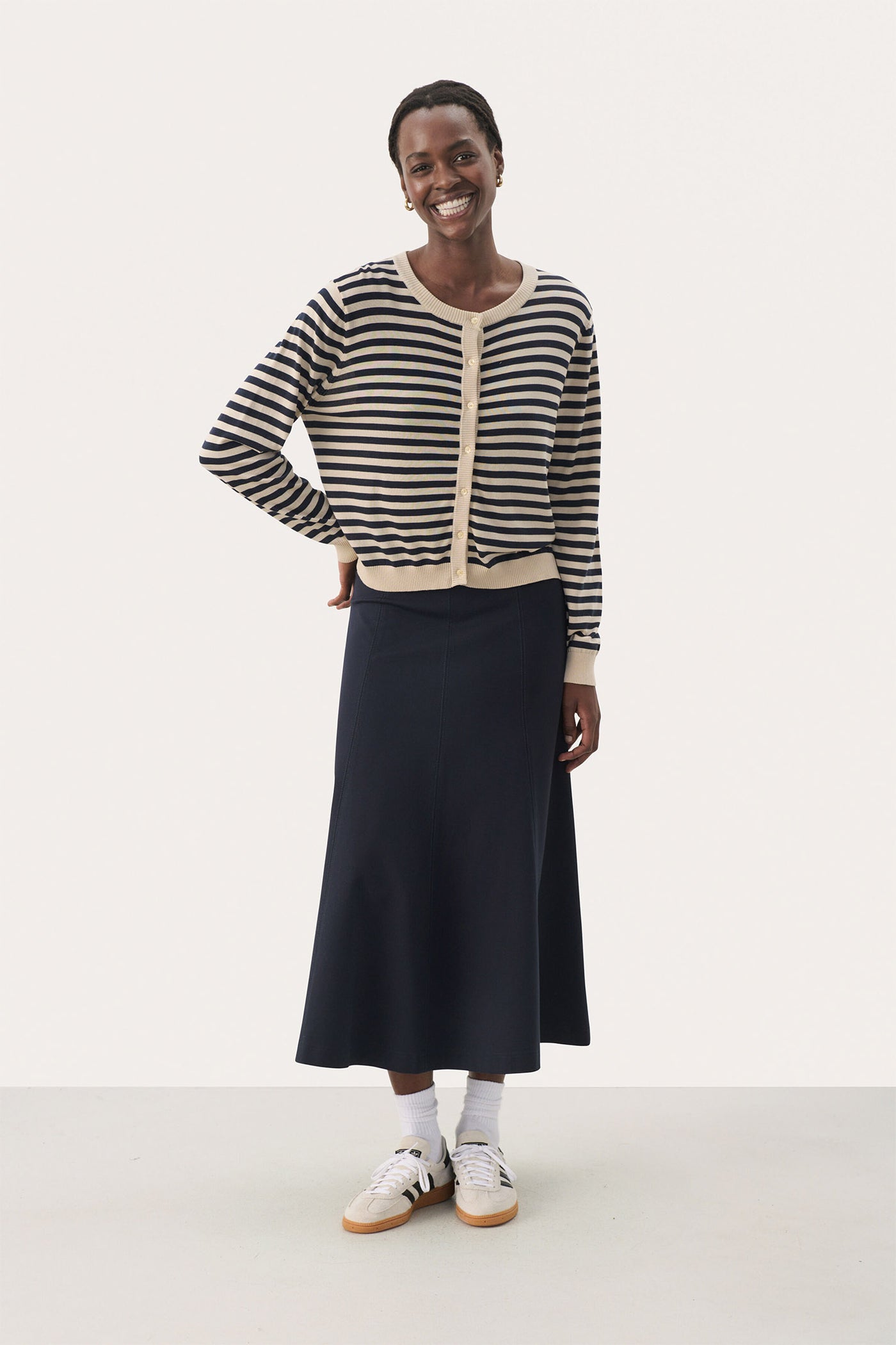 NilliPW CA Navy and French Oak Stripe - 30309517