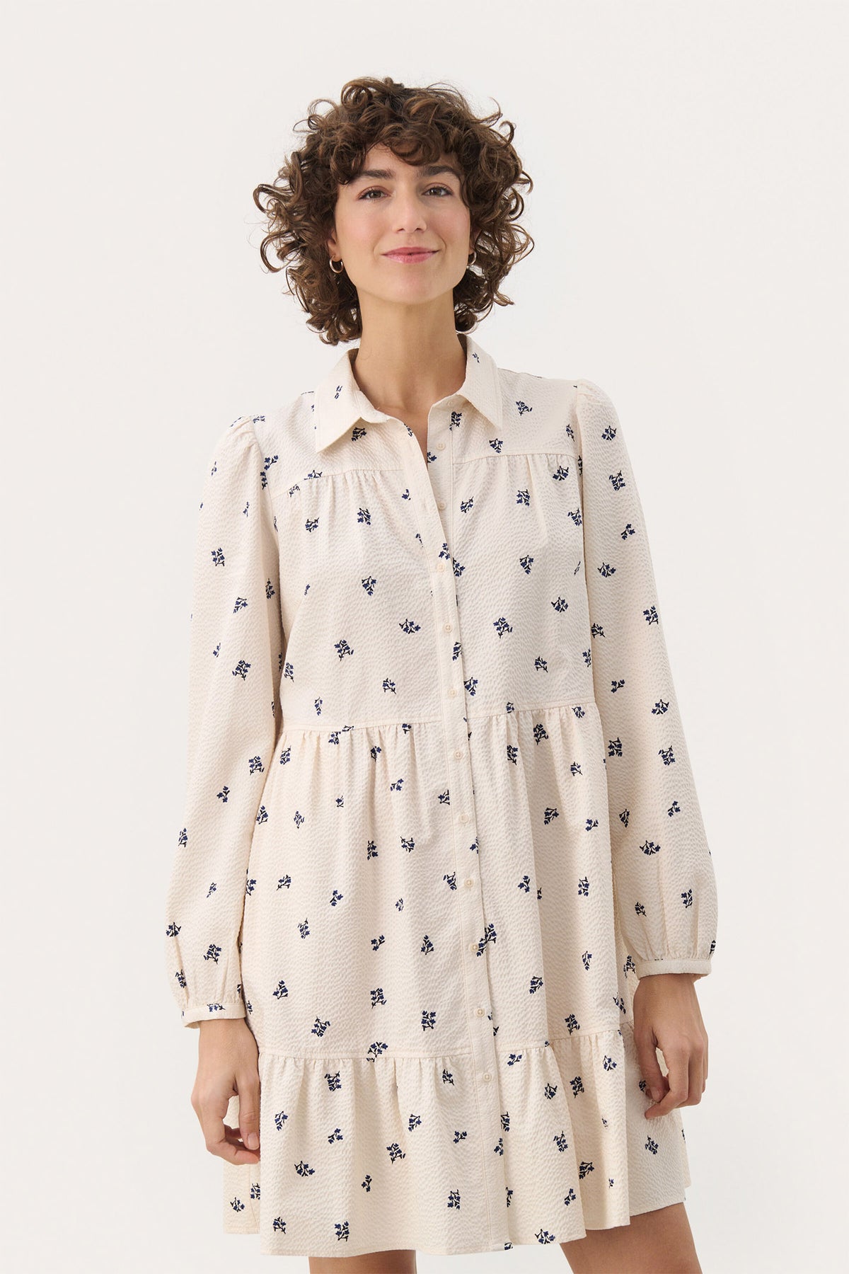NanenaPW DR Blue Bouquet Print - 30309575