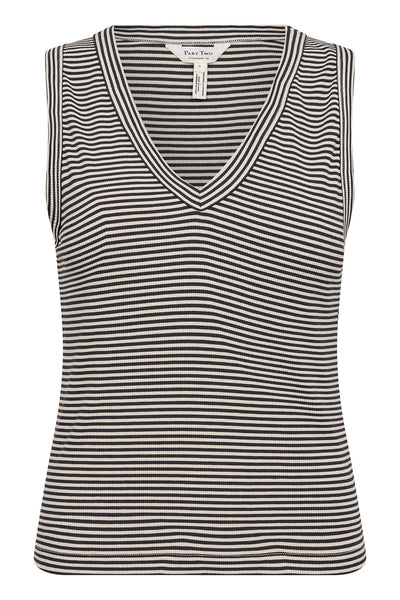 NikkiaPW TS French Oak and Navy Stripe - 30309582 Thumbnail