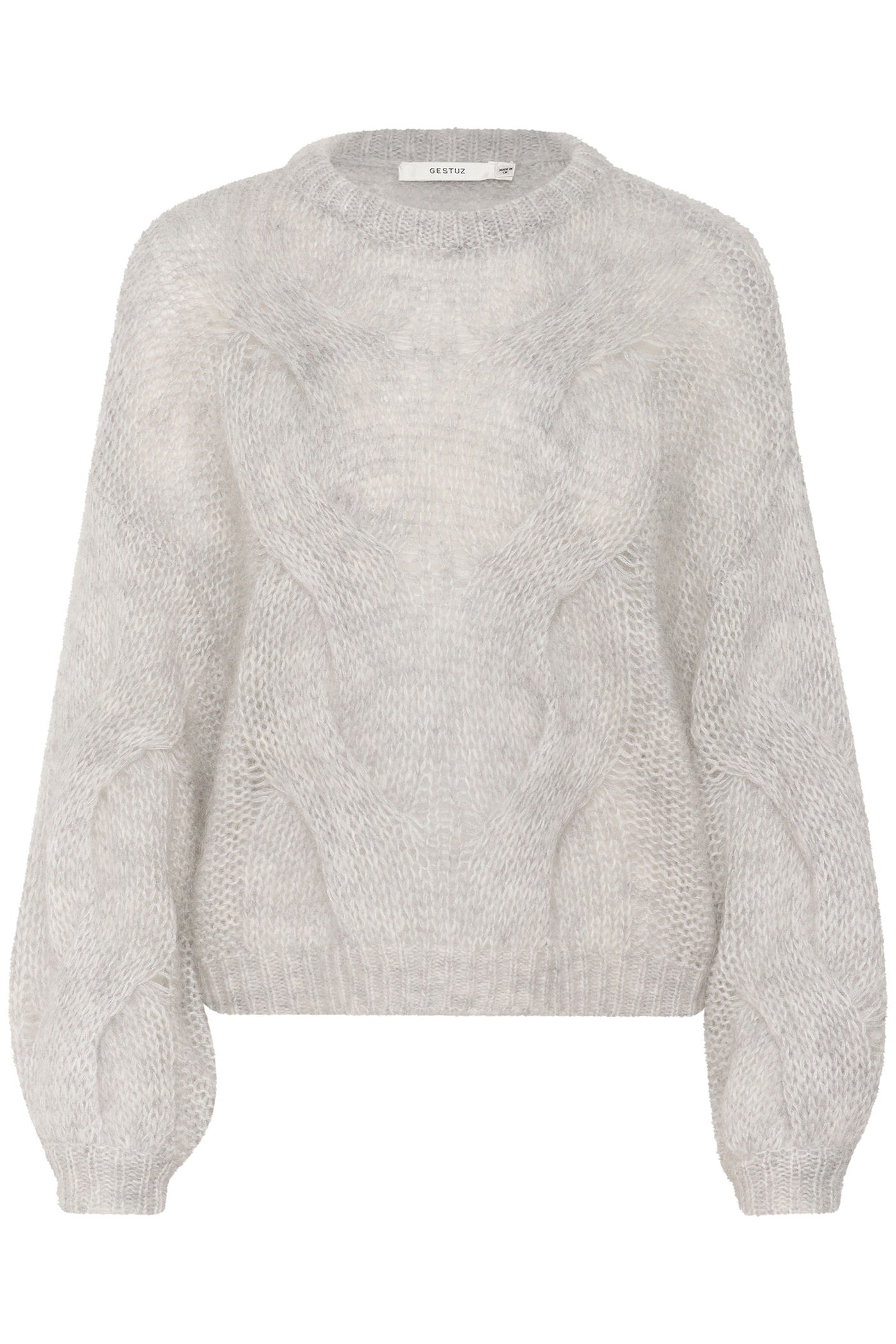 ZeniaGZ Pullover Ultra light grey m‚lange - 10909849