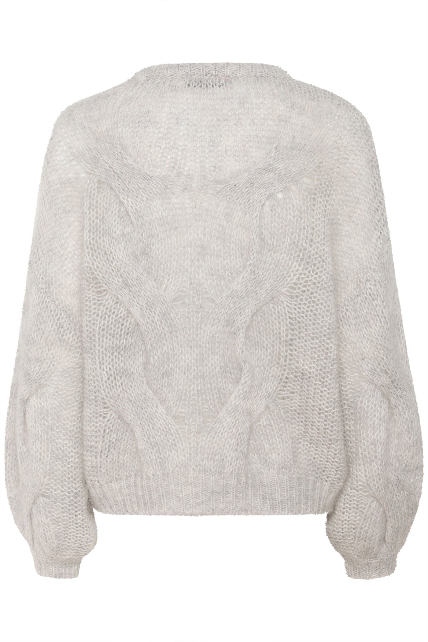 ZeniaGZ Pullover Ultra light grey m‚lange - 10909849