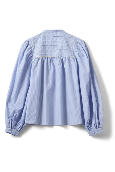 DELILAHSW SHIRT 5092 Blue striped - S251130 Thumbnail