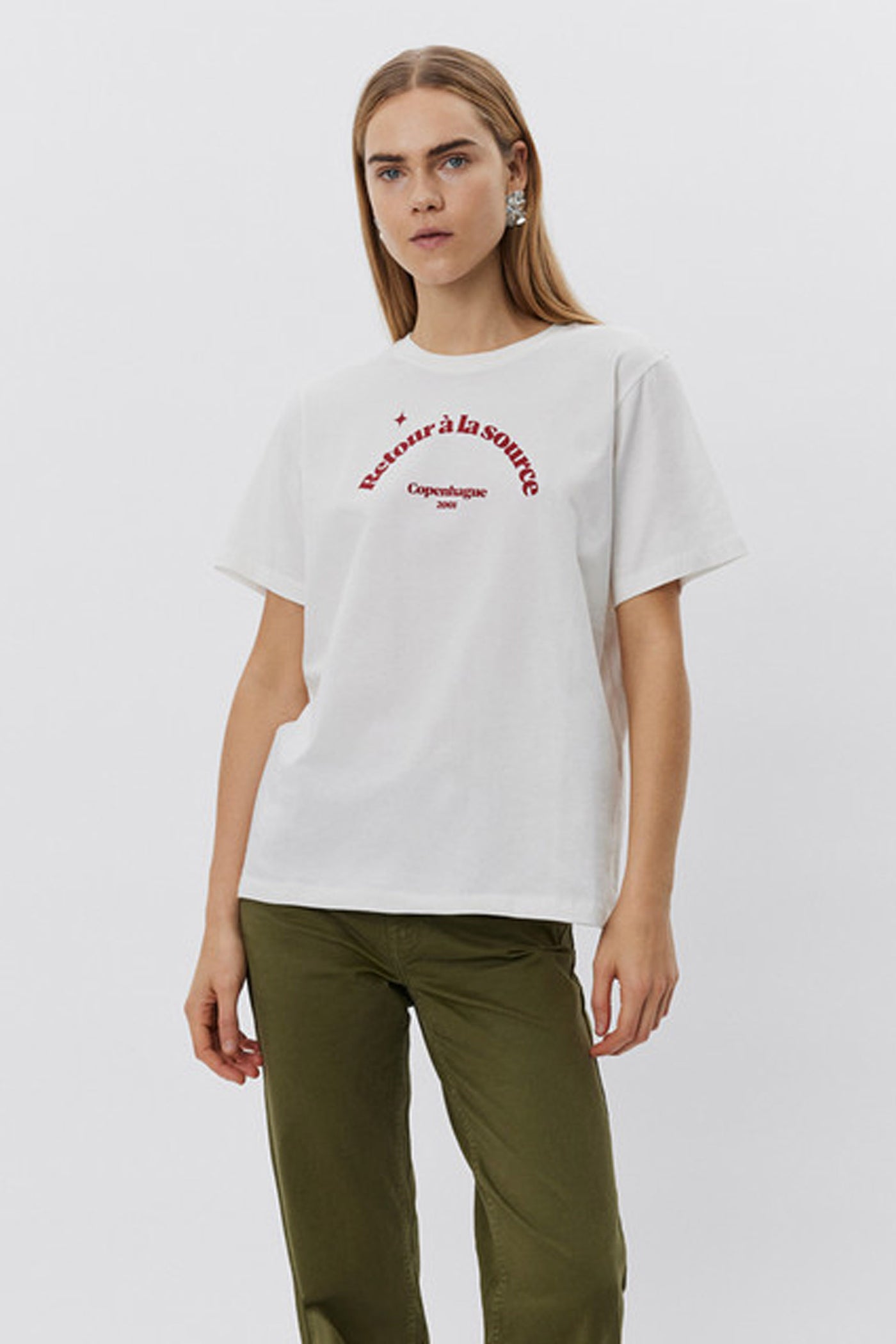 ZENASW T-SHIRT 0124 Snow white - S251215