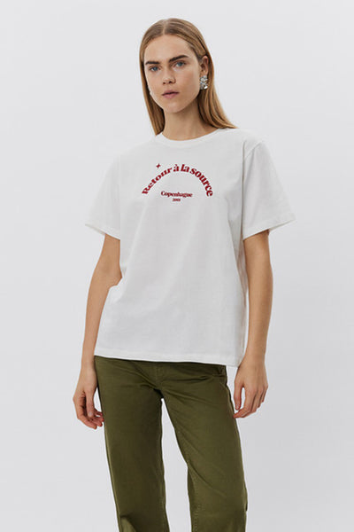 ZENASW T-SHIRT 0124 Snow white - S251215 Thumbnail