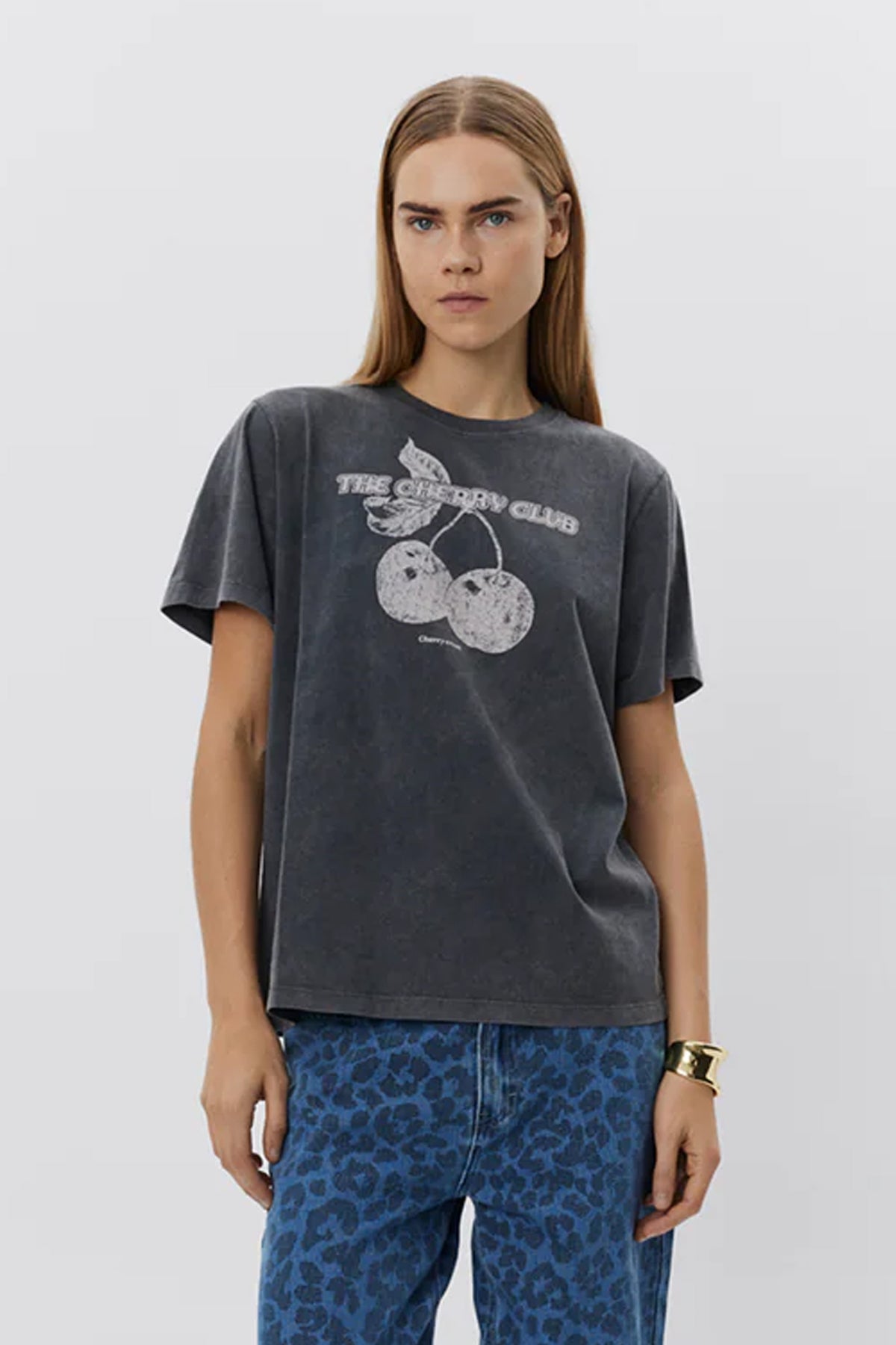 ZENASW T-SHIRT 1015 Washed black - S251435