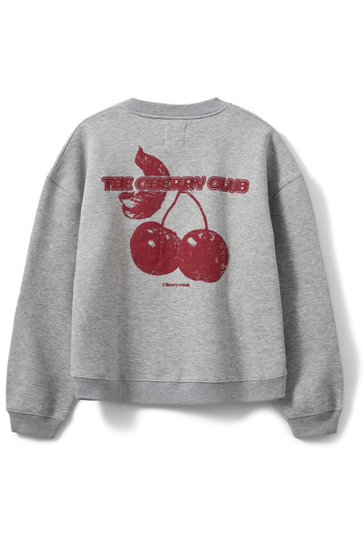 ELISW SWEATSHIRT 8010 Grey melange - S251440 Thumbnail