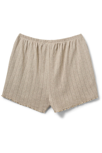 HAZELSW SHORTS 7131 Beige Melange - SNOS578 Thumbnail