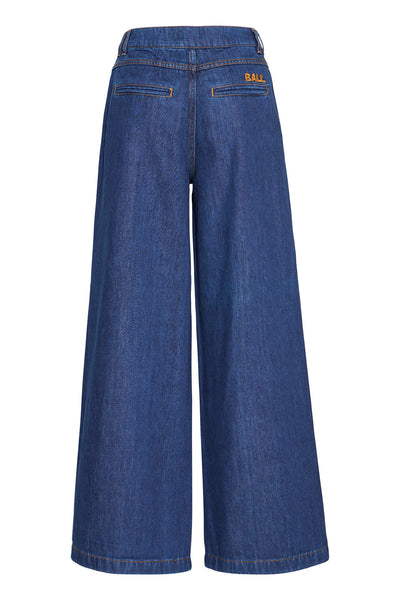 BAWILMA WIDE JEANS MEDUIM BLUE WASH - 50405102 Thumbnail