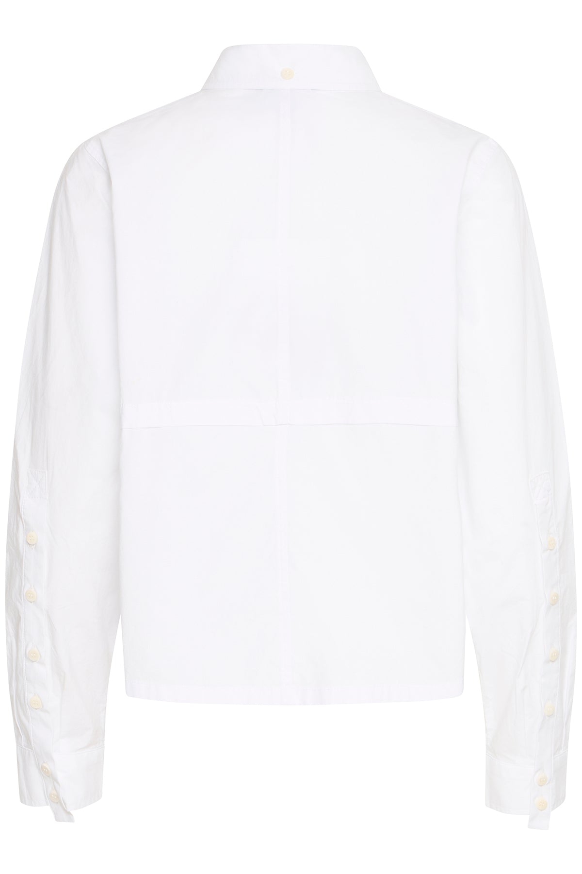 BANORA CROPPED SHIRT Blanc de Blanc - 50405105