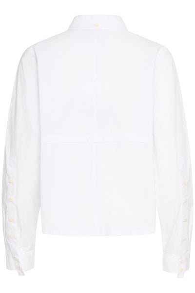 BANORA CROPPED SHIRT Blanc de Blanc - 50405105 Thumbnail