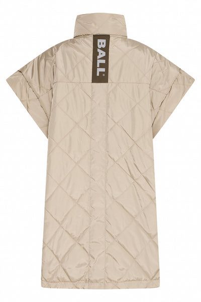 BAESTEL QUILTED WAISTCOAT Silver Sage - 50405115 Thumbnail