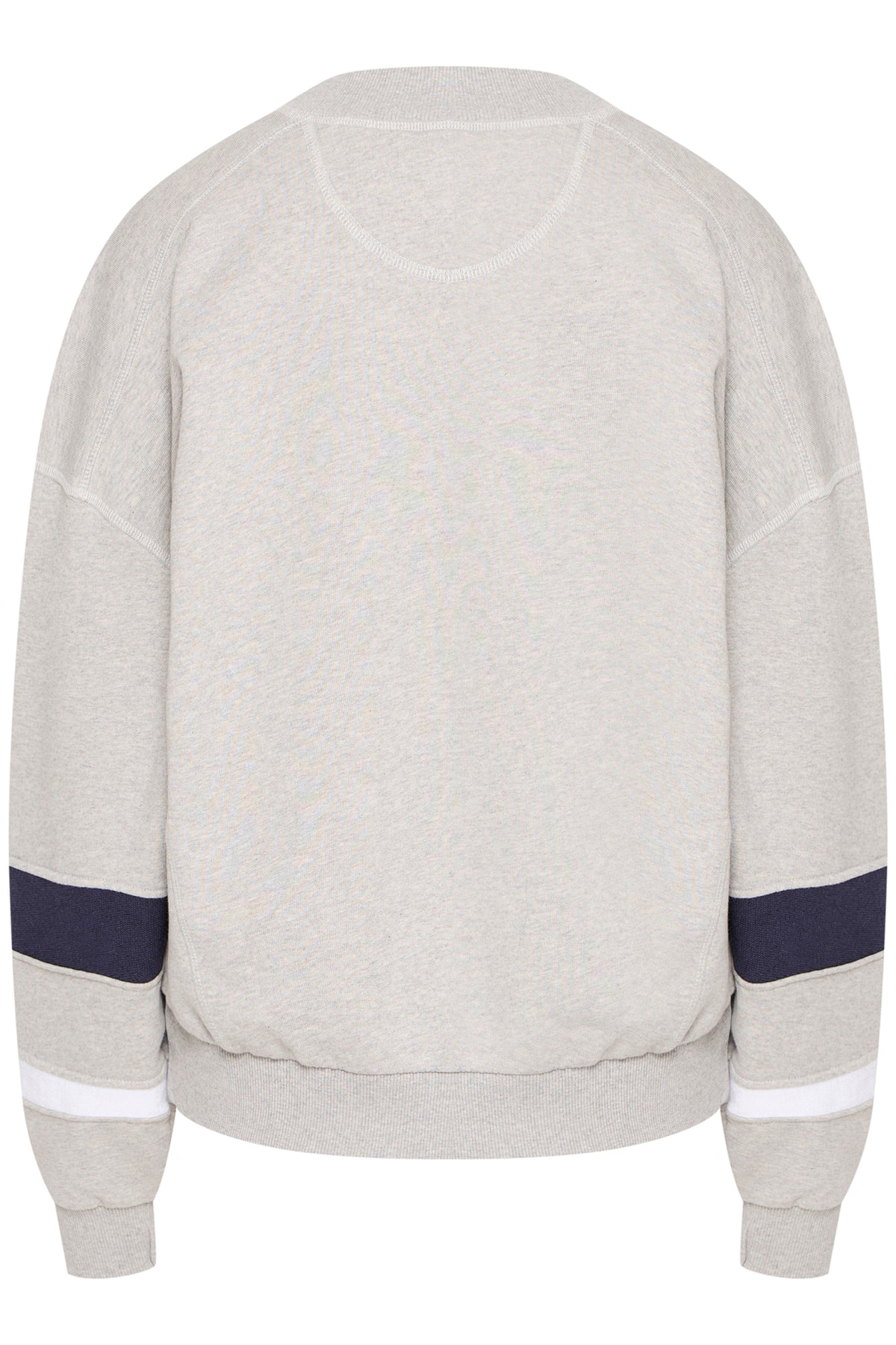 BAFOSSATI  HIGH COLLAR SWEAT Medium Grey Melange - 50405124
