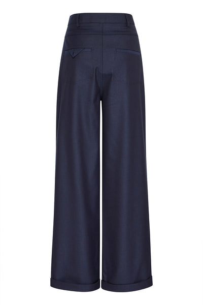 BAFRANCESCA SUIT TROUSERS Seaborne - 50405134 Thumbnail