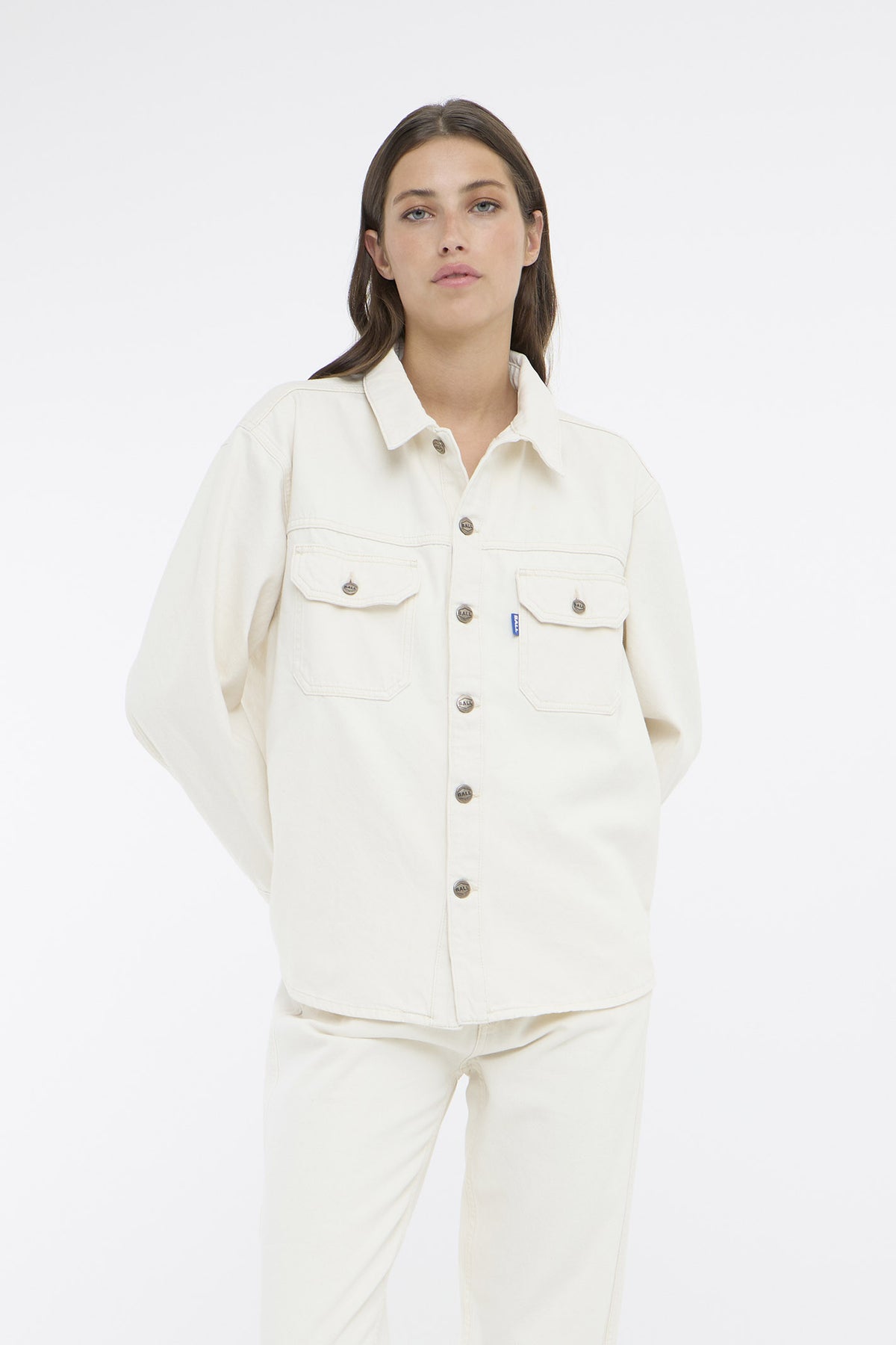 BALUCIA OZ DENIM SHIRT Birch - 50405161
