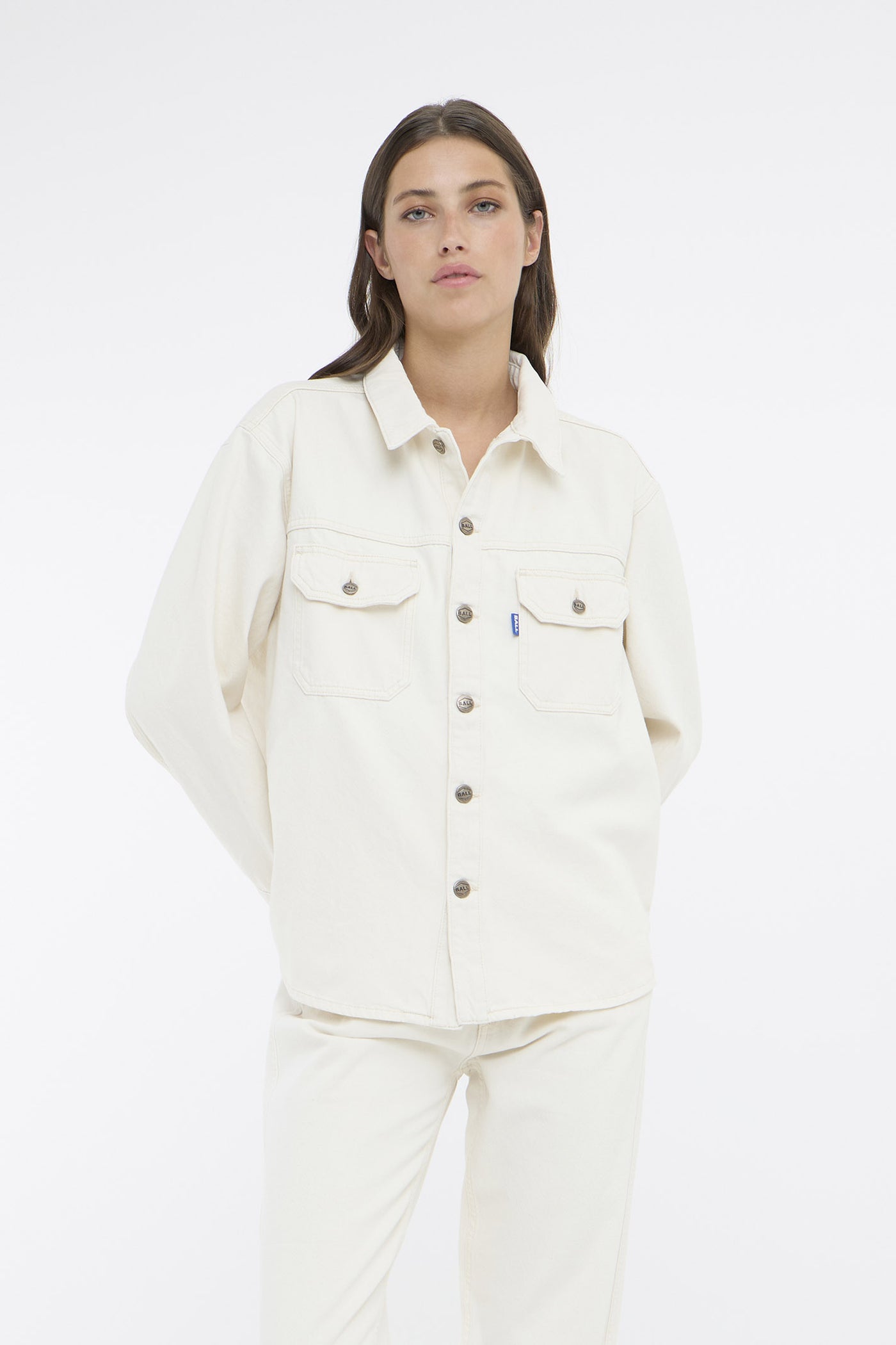 BALUCIA OZ DENIM SHIRT Birch - 50405161