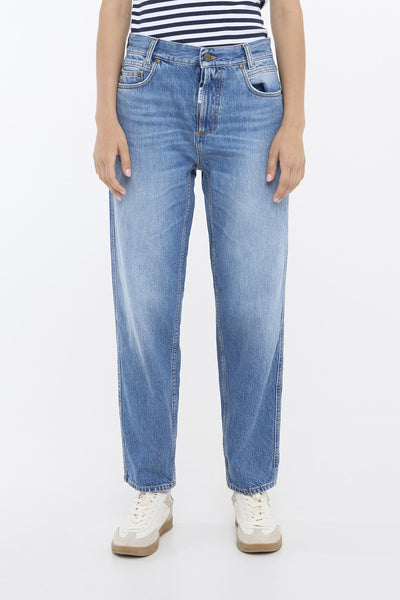 BAPAOLO JEANS MEDUIM BLUE WASH - 50405175 Thumbnail