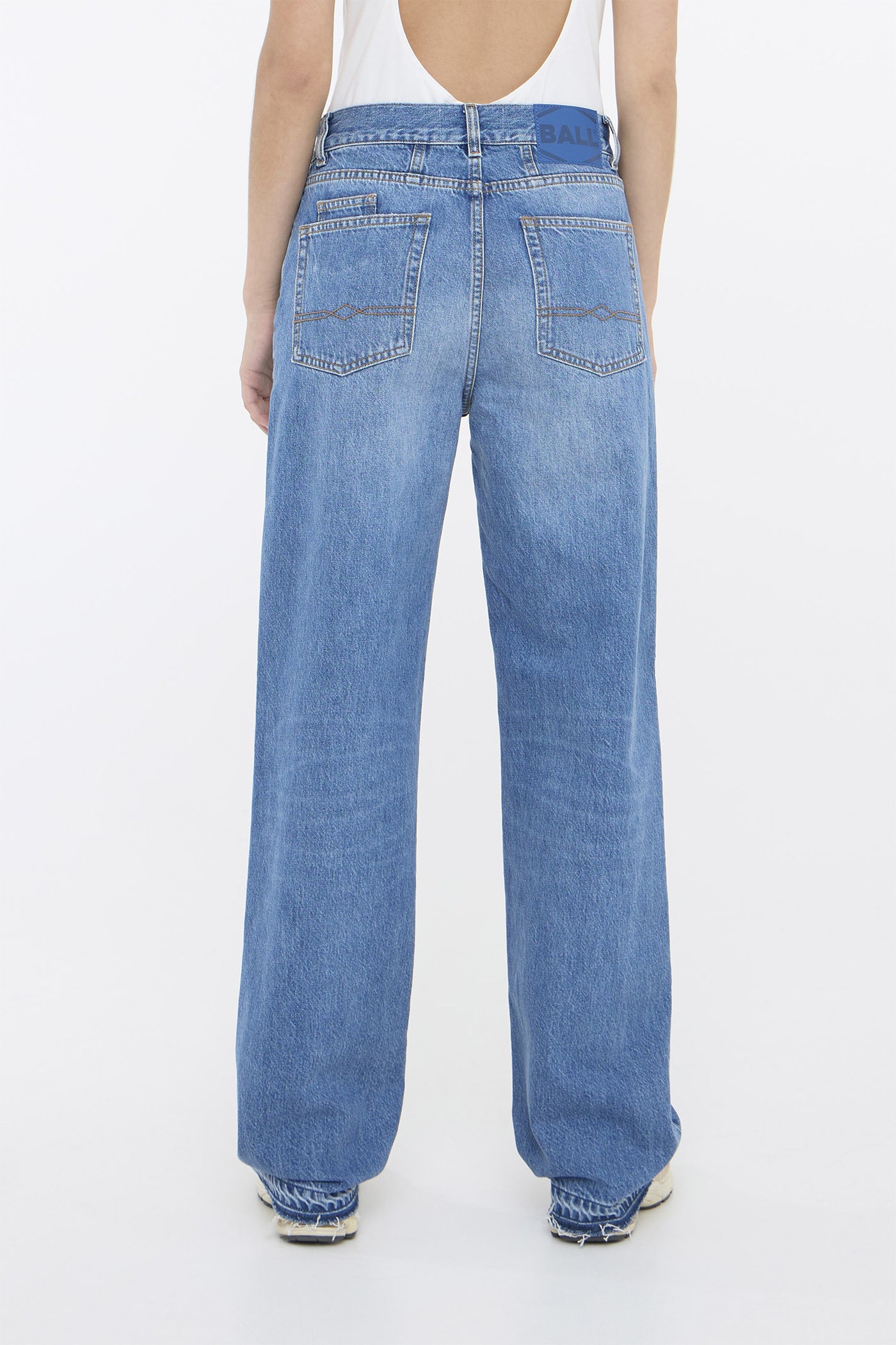 BASERENA JEANS MEDUIM BLUE WASH - 50405176