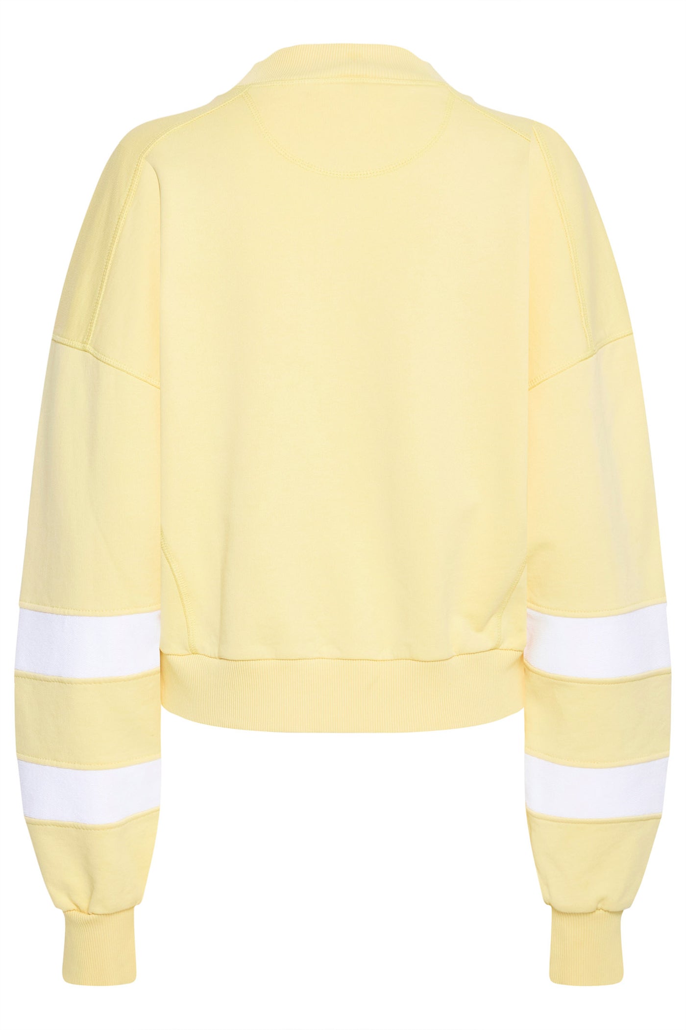 BAFOSSATI  HIGH COLLAR SWEAT Lemon Meringue - 50405185