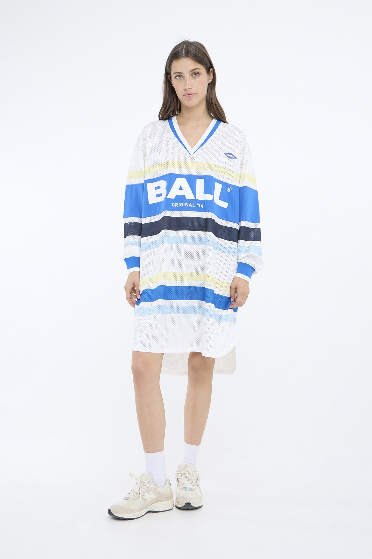 BAMARNI DRESS Blanc de Blanc - 50405235