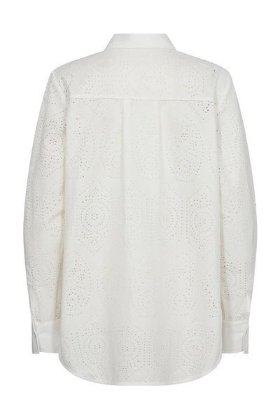 MMElinda Sina Lace Shirt ECRU - 169420 Thumbnail