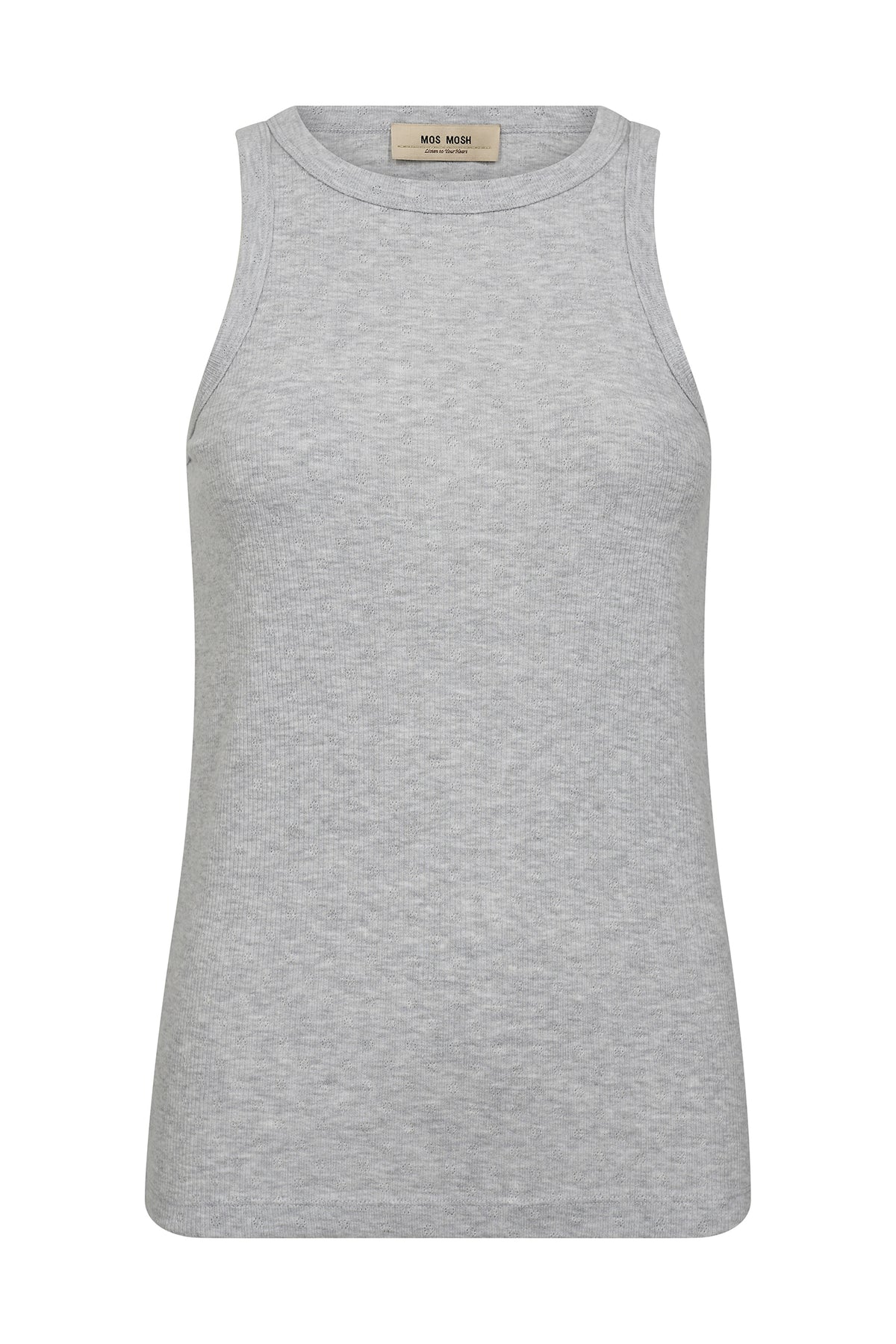 MMLago Tank Top Light Grey Melange - 170570