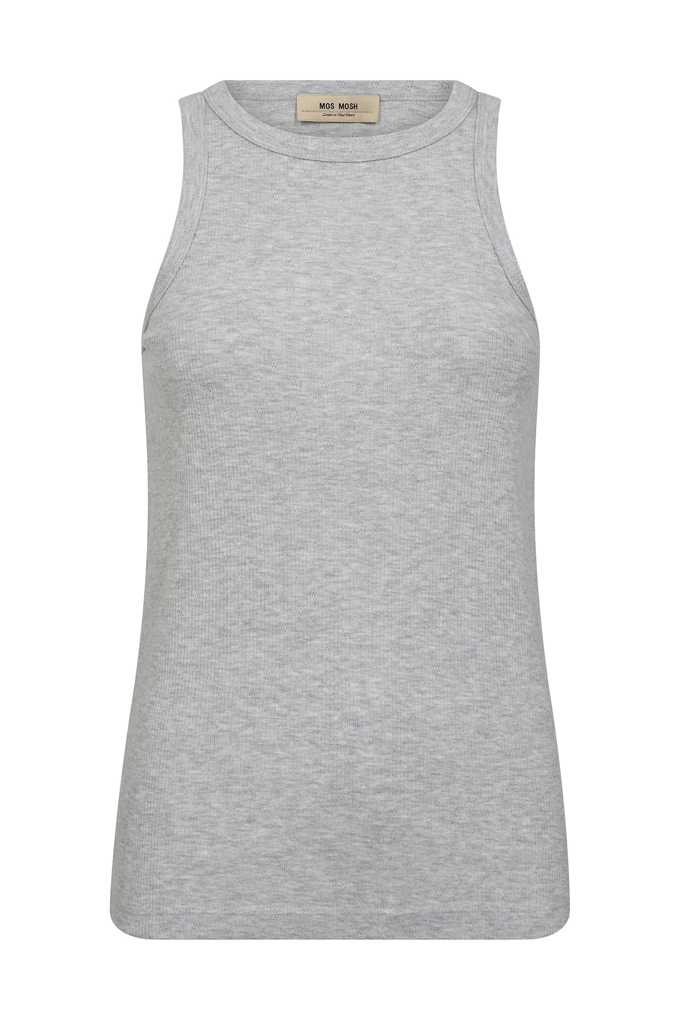 MMLago Tank Top Light Grey Melange - 170570