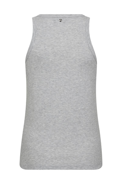 MMLago Tank Top Light Grey Melange - 170570 Thumbnail