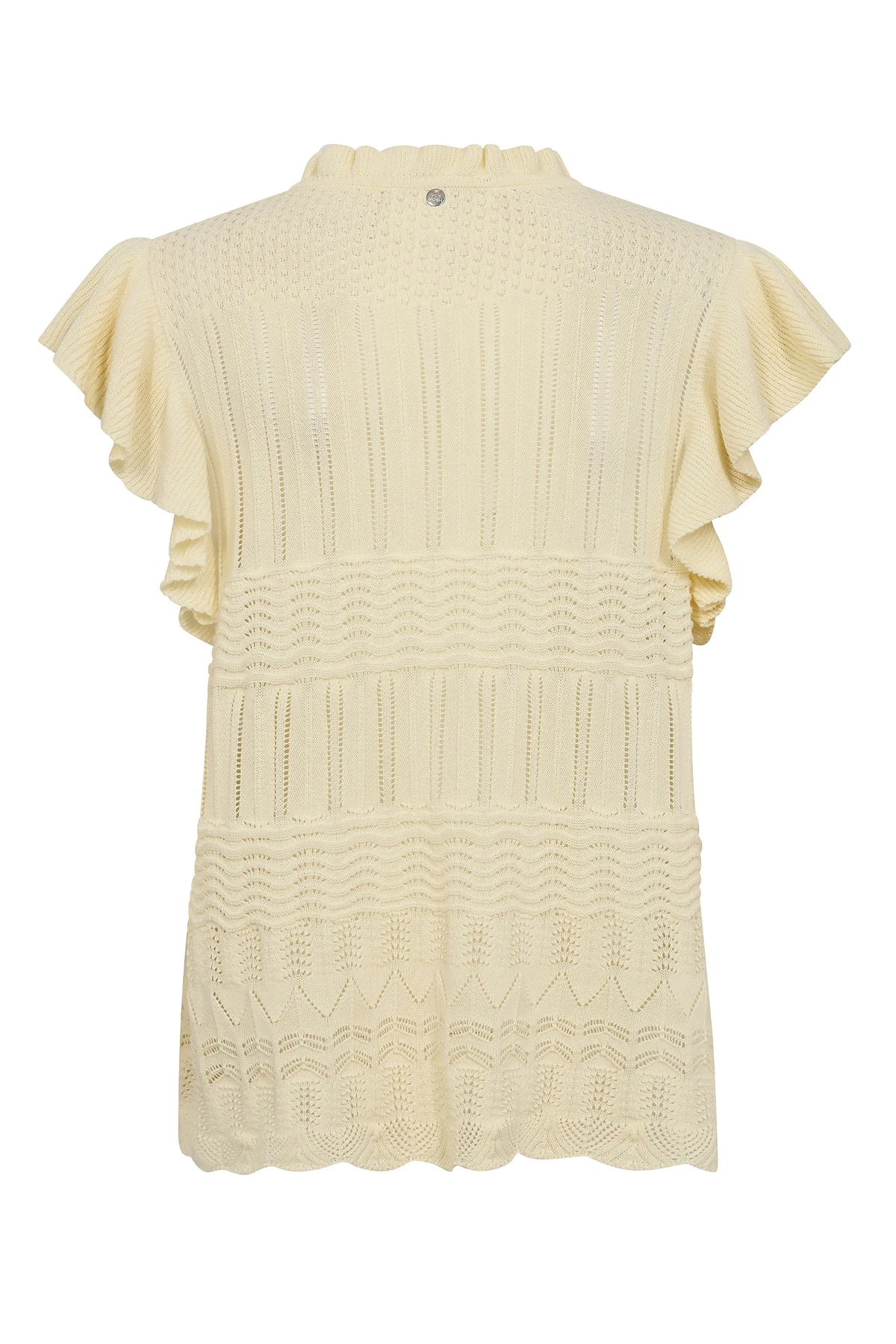 MMRyett Knit Blouse Lemon Icing - 170880