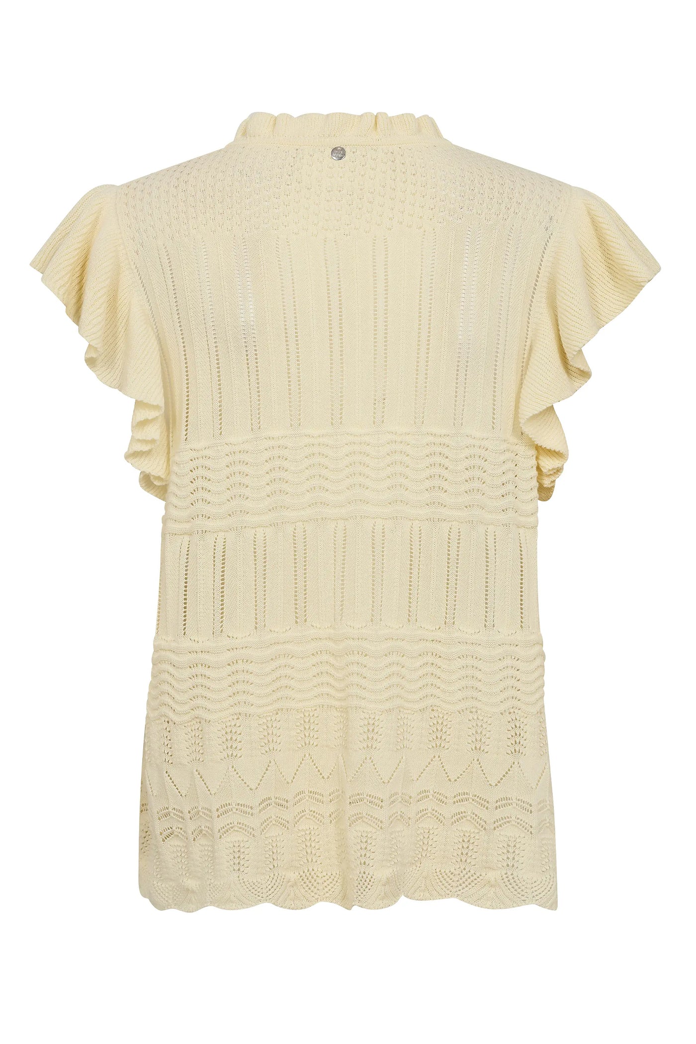 MMRyett Knit Blouse Lemon Icing - 170880