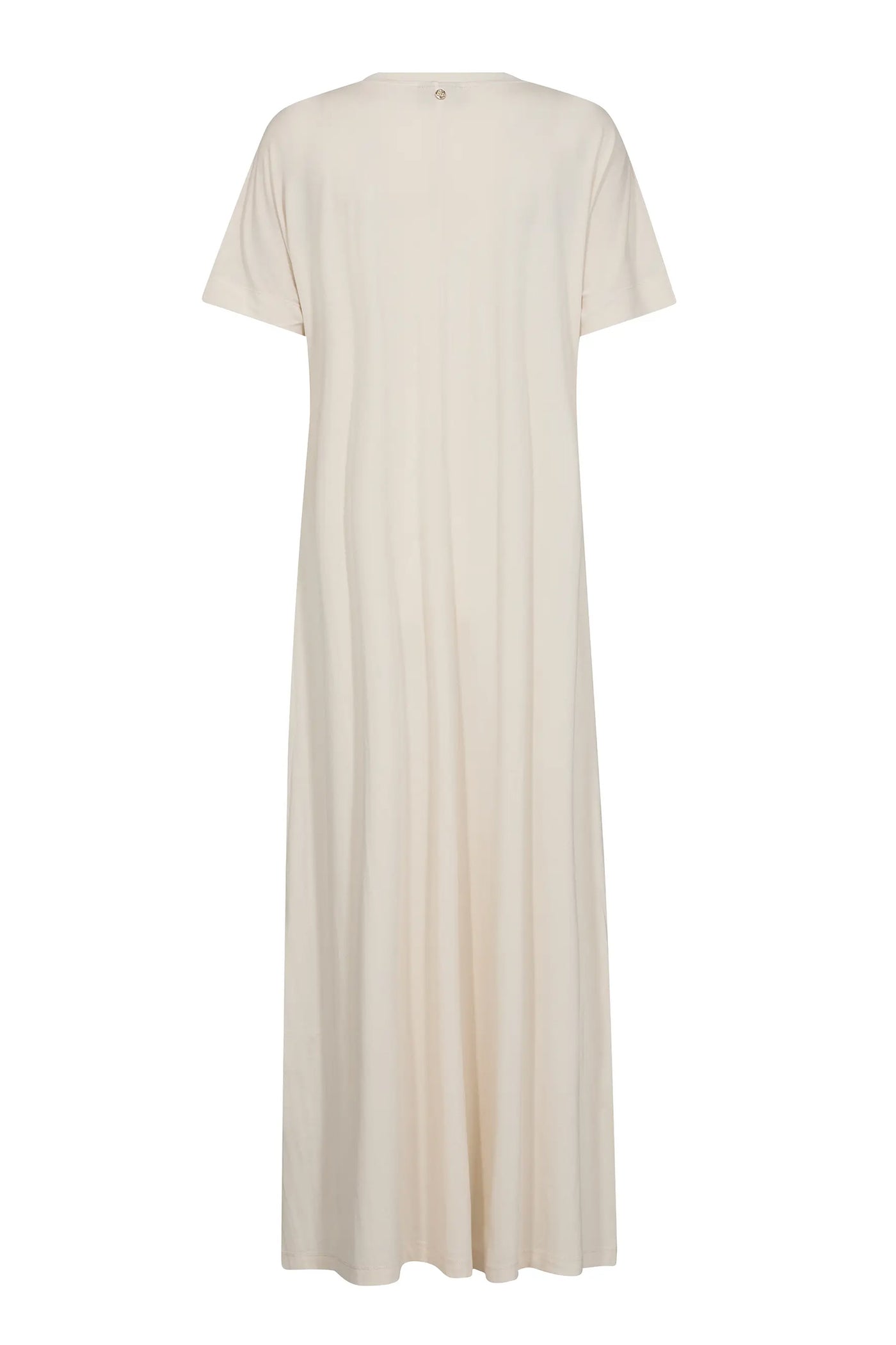 MMKalita V-neck Jersey Dress ECRU - 170890