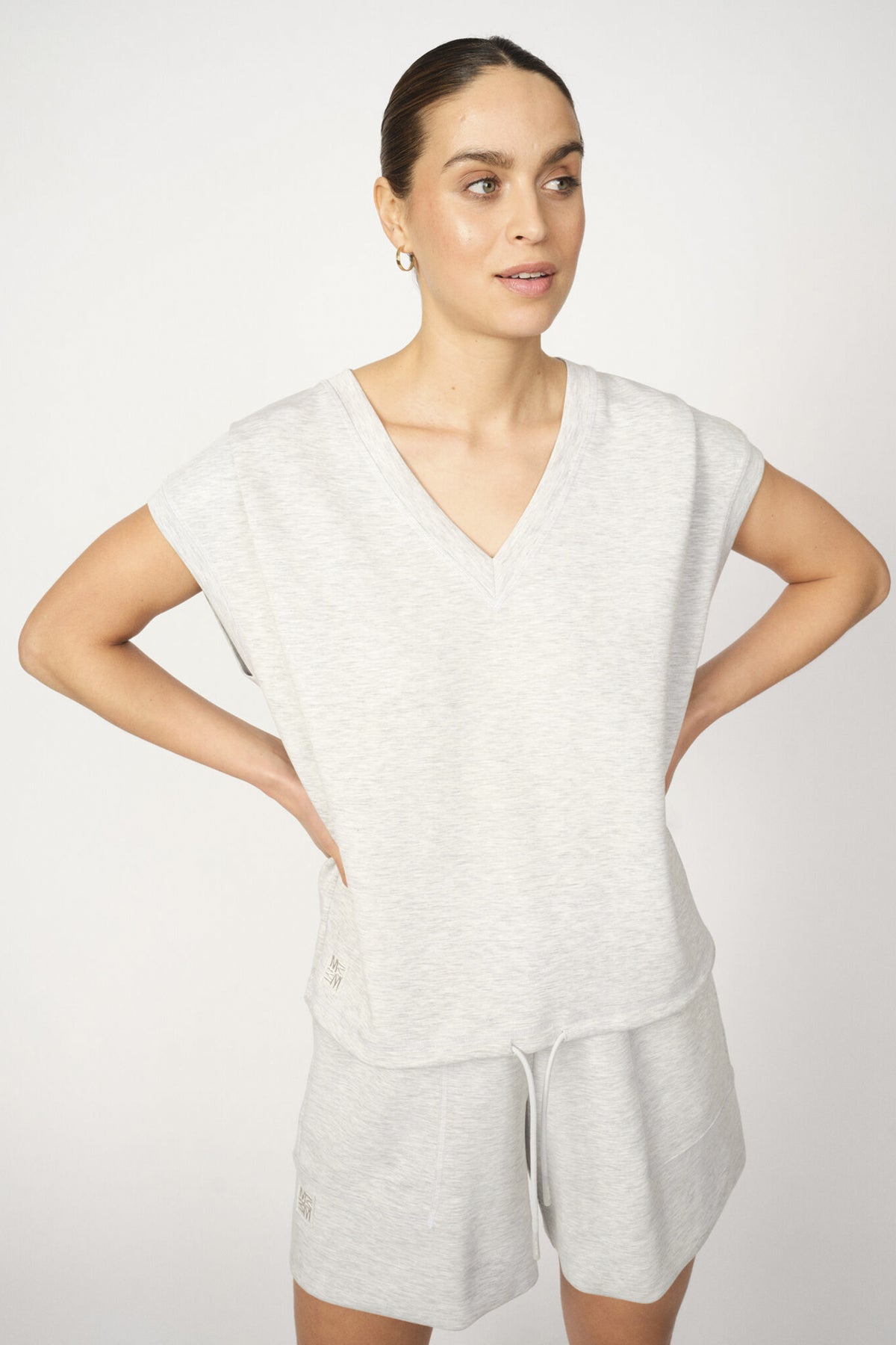 MMNadi SL O-neck Sweatshirt Light Grey Melange - 170910