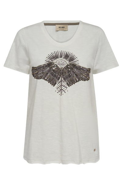 MMNadine O-SS Deco Tee ECRU - 171110 Thumbnail