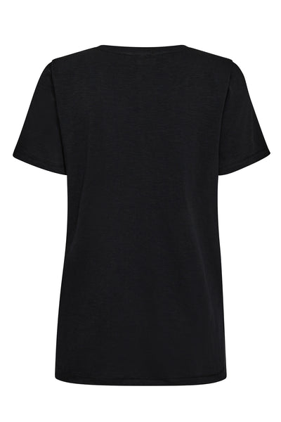 MMNadine O-SS Deco Tee Black - 171110 Thumbnail