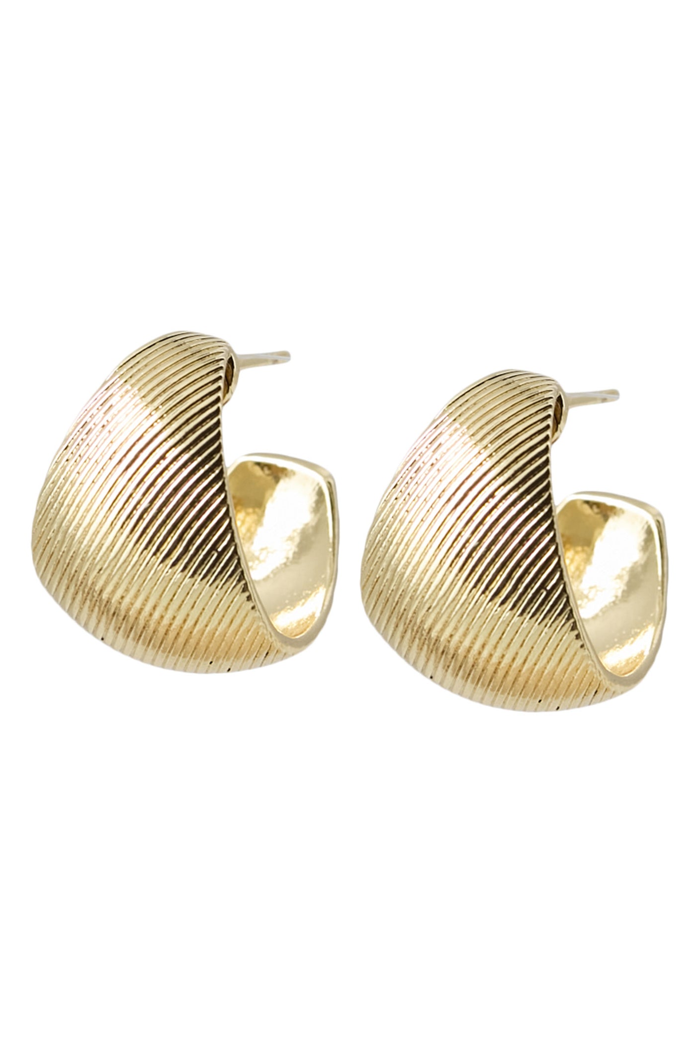 BRUSHED HOOP TILBEHØR GULD - BRUSHED HOOP