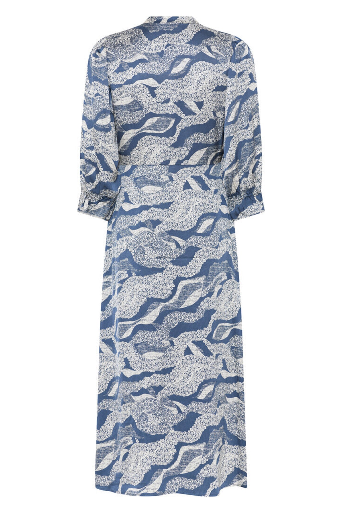 FloretBBClarenas dress Blue lace print - BBW4320
