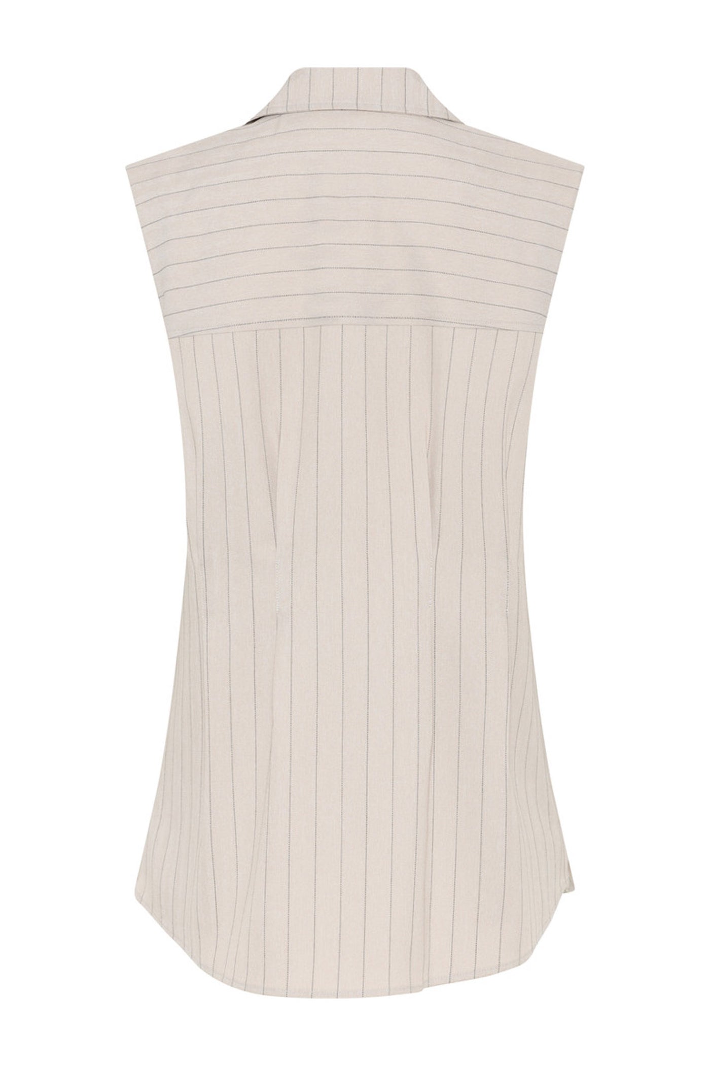 ApricotBBUrwa waistcoat Light Grey stripes