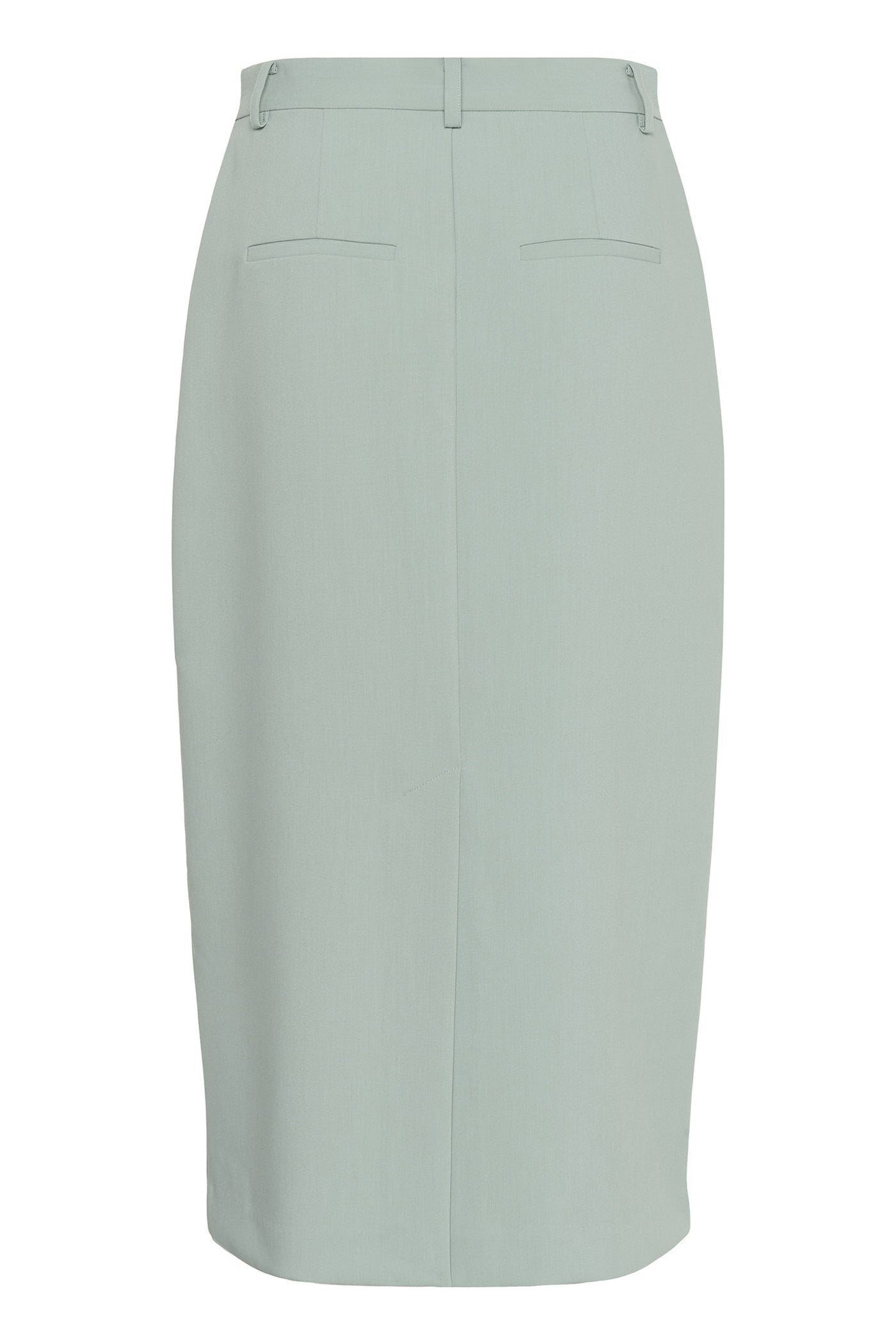 SLCorinne Long Pencil Skirt Silver Blue - 30408085
