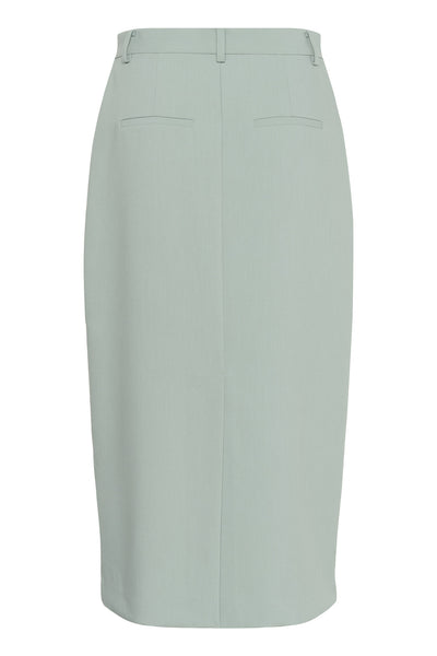 SLCorinne Long Pencil Skirt Silver Blue - 30408085 Thumbnail