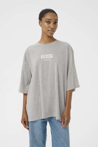 LuelleGZ tee Medium Grey M‚lange - 10909848 Thumbnail