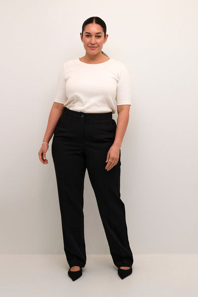 KCelia Straight Pants Black deep - 10582909 Thumbnail